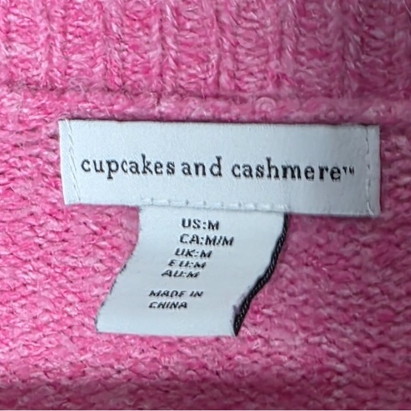 Cupcakes & Cashmere Heart Sweater sz M - Picture 5 of 6